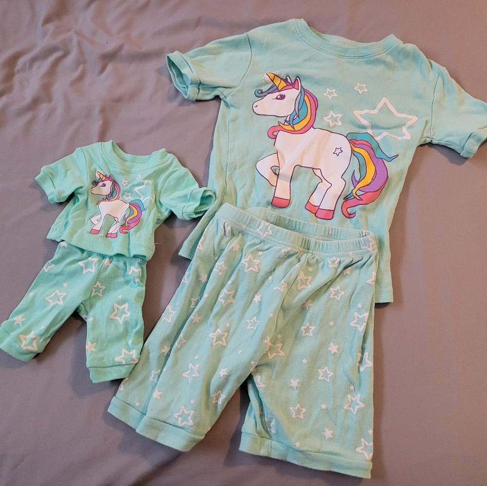 Doll and Me Pajamas size 5